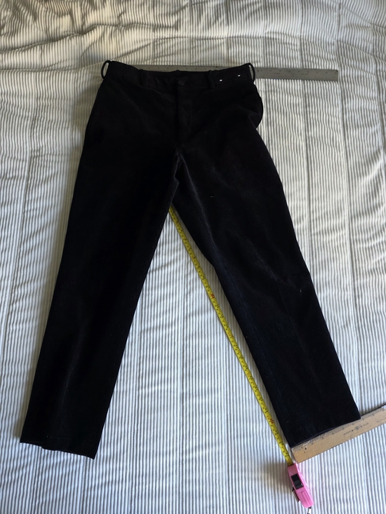 Uniqlo Other - Uniqlo Men's Stretch Waist Band Black Dark Navy Straight-Leg Pants